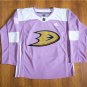 Teemu Selanne Men's Anaheim Ducks Fights Cancer Purple Jersey