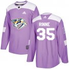 Pekka Rinne Men's Nashville Predators Fights Cancer Purple Jersey