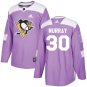 Matt Murray Men's Pittsburgh Penguins Fights Cancer Purple Jersey