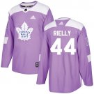 Morgan Rielly Men's Toronto Maple Leafs Fights Cancer Purple Jersey