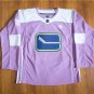 Brock Boeser Men's Vancouver Canucks Fights Cancer Purple Jersey