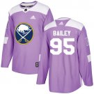 Justin Bailey Men's Buffalo Sabres Fights Cancer Purple Jersey