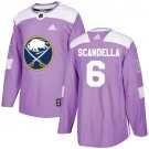 Marco Scandella Men's Buffalo Sabres Fights Cancer Purple Jersey