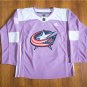 Brandon Dubinsky Men's Columbus Blue Jackets Fights Cancer Purple Jersey
