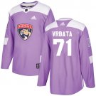 Radim Vrbata Men's Florida Panthers Fights Cancer Purple Jersey