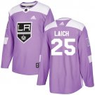 Brooks Laich Men's Los Angeles Kings Fights Cancer Purple Jersey