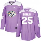 Alexei Emelin Men's Nashville Predators Fights Cancer Purple Jersey