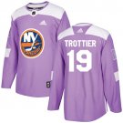 Bryan Trottier Men's New York Islanders Fights Cancer Purple Jersey