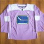 Igor Larionov Men's Vancouver Canucks Fights Cancer Purple Jersey