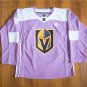 Jon Merrill Men's Vegas Golden Knights Fights Cancer Purple Jersey