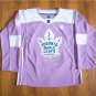 James Van Riemsdyk Men's Toronto Maple Leafs Fights Cancer Purple Jersey