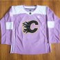 Miikka Kiprusoff Men's Calgary Flames Fights Cancer Purple Jersey