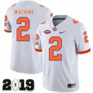 2019 CHAMPIONSHIP Clemson Tigers 2 Sammy Watkins White Stitched Football Jersey