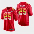 2019 Pro Bowl Miami Dolphins #25 Xavien Howard AFC Stitched Jersey - Red