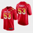 2019 Pro Bowl Los Angeles Chargers #53 Mike Pouncey AFC Stitched Jersey - Red