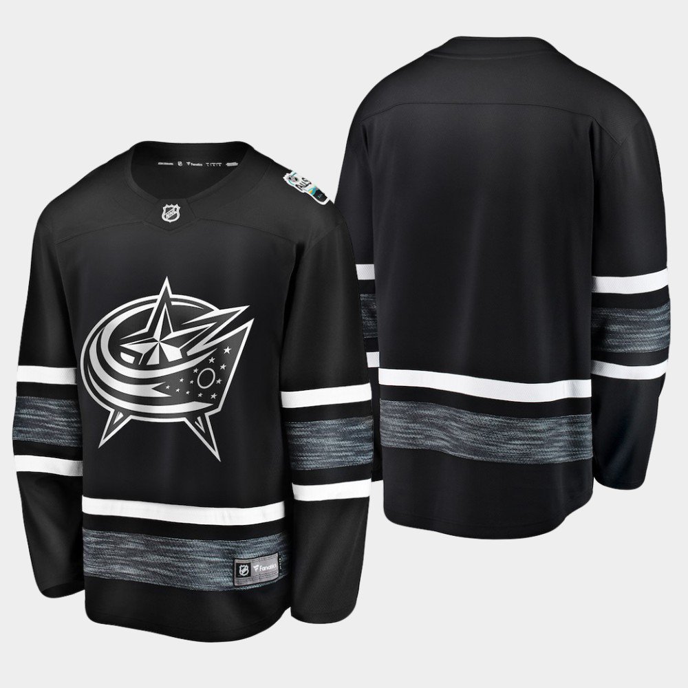 Men'S Blue Jackets 2019 NHL All-Star Game Parley Jersey Black