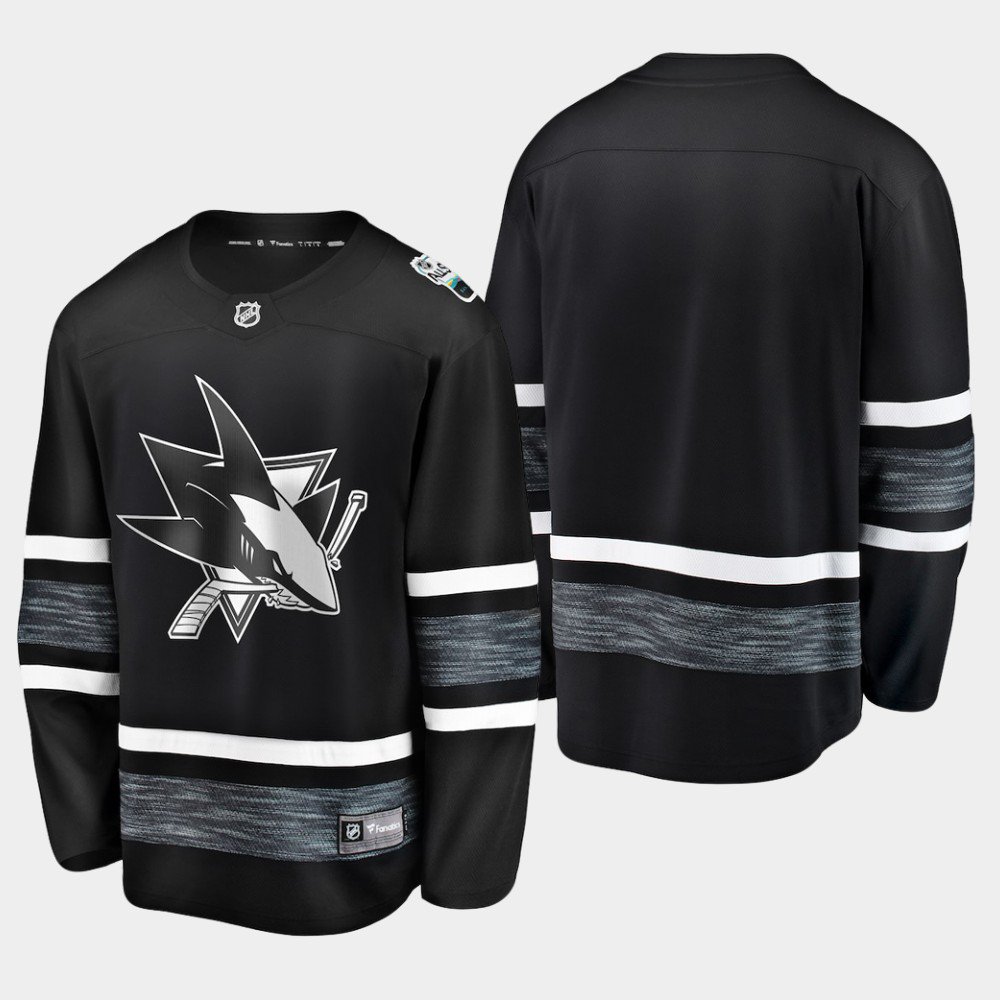 Men'S Sharks 2019 NHL All-Star Game Parley Jersey Black