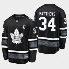 Men'S Maple Leafs Auston Matthews 2019 NHL All-Star Game Parley Jersey Black
