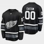 Men'S Red Wings Custom Name And Number 2019 NHL All-Star Game Parley Jersey Black