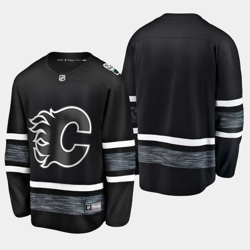 Men'S Flames 2019 NHL All-Star Game Parley Jersey Black