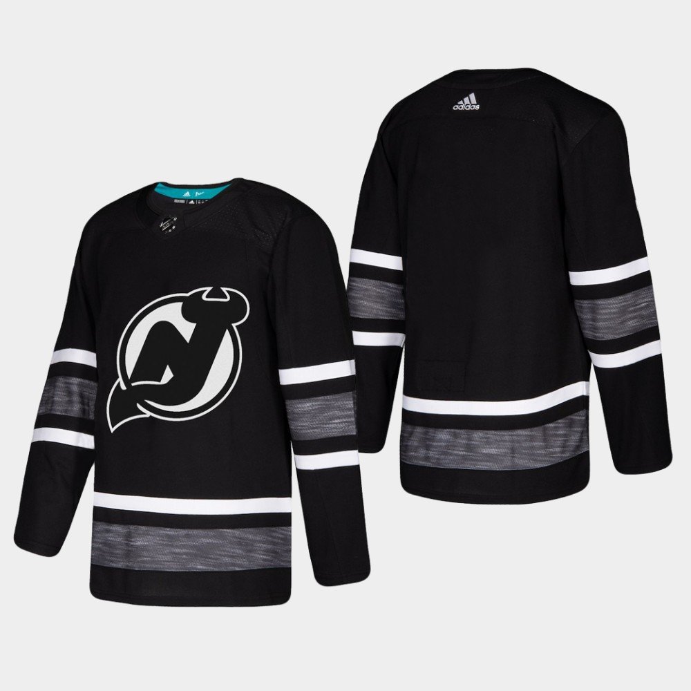 Men'S Devils Blank 2019 NHL All-Star Game Parley Game Jersey Black