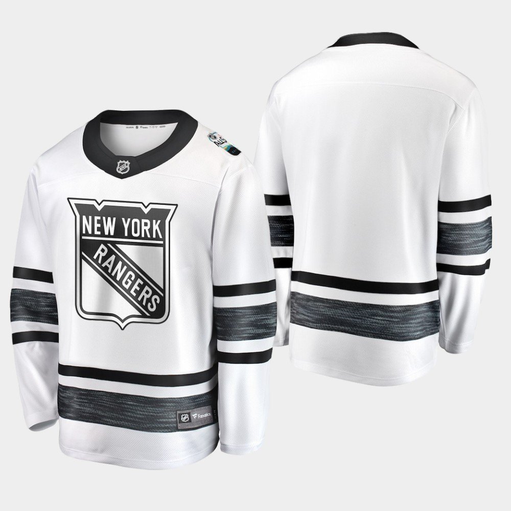 New York Rangers 2019 NHL All-Star Game Parley White Jersey