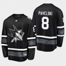 San Jose Sharks #8 Joe Pavelski 2019 NHL All-Star Game Parley Black Jersey