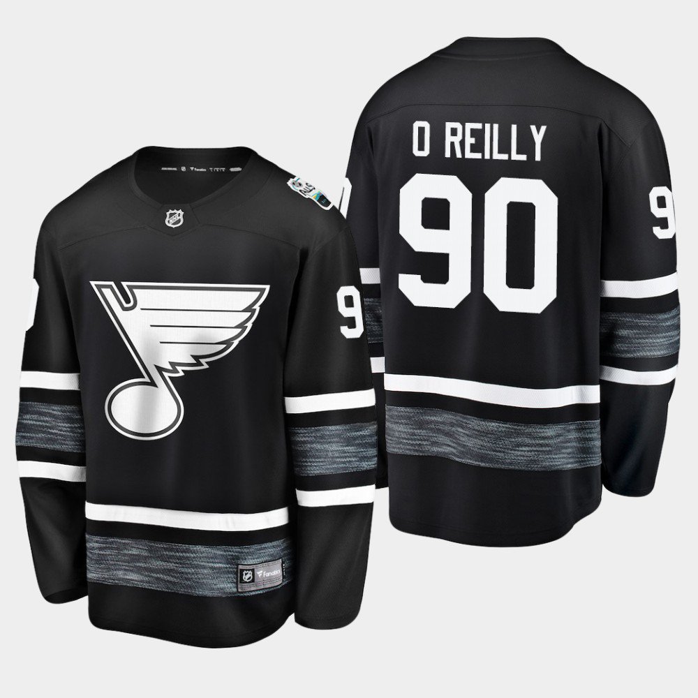 St. Louis Blues #90 Ryan O'Reilly 2019 NHL All-Star Game Parley Black Jersey