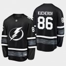 Tampa Bay Lightning #86 Nikita Kucherov 2019 NHL All-Star Game Parley Black Jersey