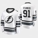 Tampa Bay Lightning #91 Steven Stamkos 2019 NHL All-Star Game Parley White Jersey