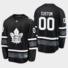 Toronto Maple Leafs #00 Custom Name And Number 2019 NHL All-Star Game Parley Black Jersey