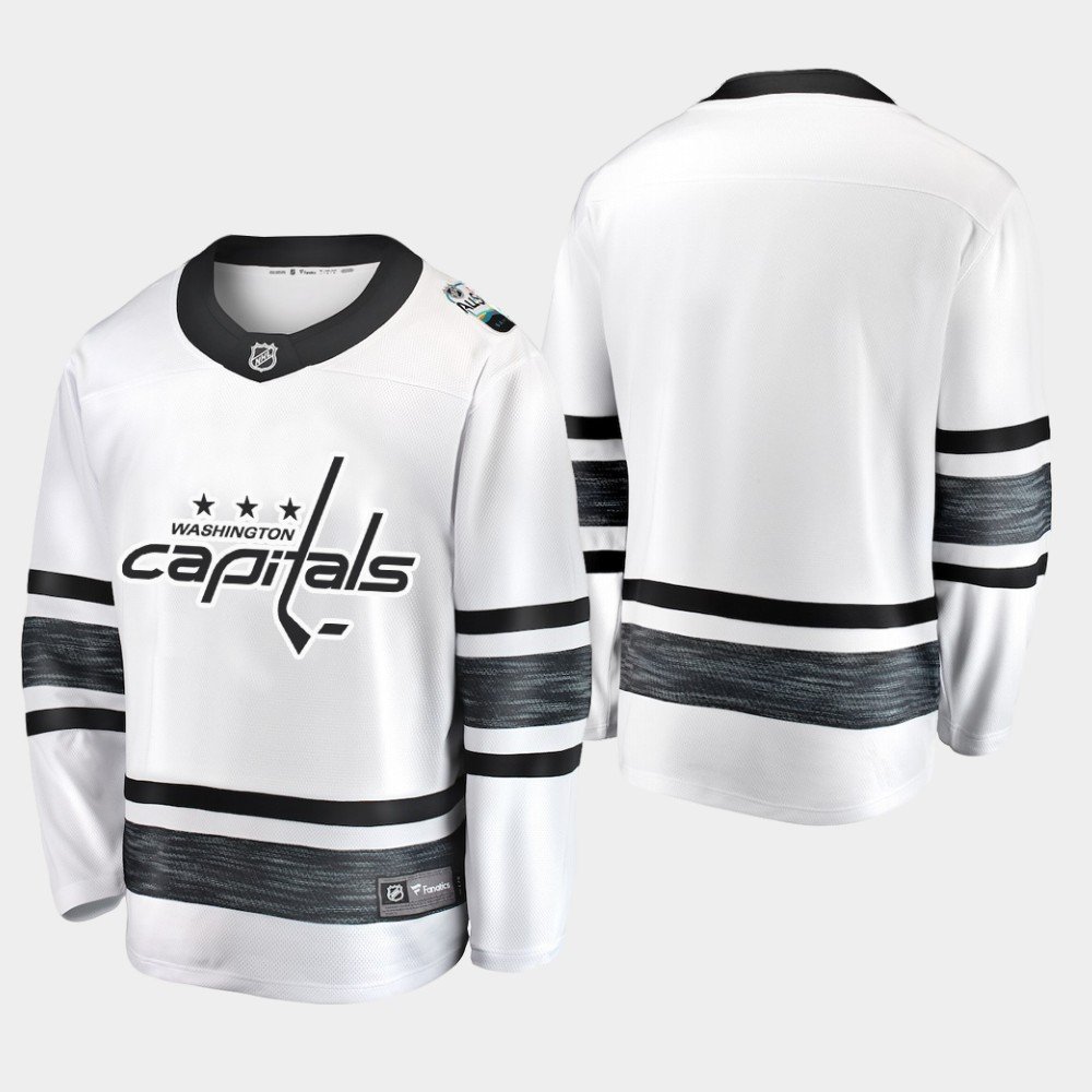 Washington Capitals 2019 NHL All-Star Game Parley White Jersey