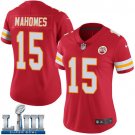 Patrick Mahomes Women's Red 2019 Super Bowl LIII Jersey #15 Chiefs
