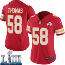 Women's Chiefs #58 Derrick Thomas Red Limited 2019 Super Bowl LIII Jersey