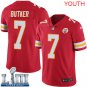 Youth Chiefs #7 Harrison Butker Red 2019 Super Bowl LIII Jersey