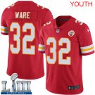 Youth Chiefs #32 Spencer Ware Red 2019 Super Bowl LIII Jersey