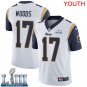 Youth Limited Robert Woods Rams White 2019 Super Bowl LIII Jersey #17 Road
