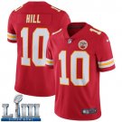 Men's Chiefs #10 Tyreek Hill Red Limited 2019 Super Bowl LIII Jersey