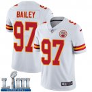 Men's Chiefs #97 Allen Bailey White Limited 2019 Super Bowl LIII Jersey