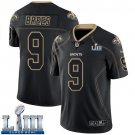 #9 Saints Drew Brees Limited Men's Lights Out Black 2019 Super Bowl LIII Jersey