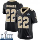 #22 Saints Mark Ingram Limited Men's Home Black 2019 Super Bowl LIII Jersey