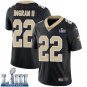 #22 Saints Mark Ingram Limited Men's Home Black 2019 Super Bowl LIII Jersey