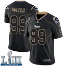 Men's Limited Aaron Donald Rams Lights Out Black 2019 Super Bowl LIII Jersey