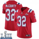#32 Patriots Devin McCourty Limited Men's Alternate Red 2019 Super Bowl LIII Jersey