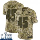 #45 Patriots Donald Trump Limited Men's Camo 2019 Super Bowl LIII Jersey
