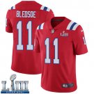 #11 Patriots Drew Bledsoe Limited Men's Alternate Red 2019 Super Bowl LIII Jersey
