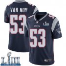 #Patriots Kyle Van Noy Limited Men's Home Navy Blue 2019 Super Bowl LIII Jersey