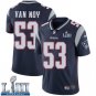 #Patriots Kyle Van Noy Limited Men's Home Navy Blue 2019 Super Bowl LIII Jersey