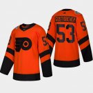 Men's Shayne Gostisbehere Flyers Orange 2019 Stadium Series Stitched Jersey