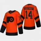 Men's Sean Couturier Flyers Orange 2019 Stadium Series Stitched Jersey